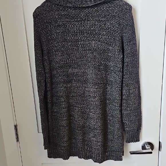 Hilary Radley Dark Gray Cowl Neck Sweater - Picture 5 of 5